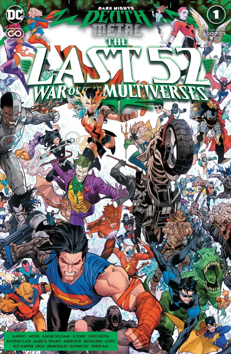 Dark Nights: Death Metal #23: The Last 52 War of the Multiverses #01