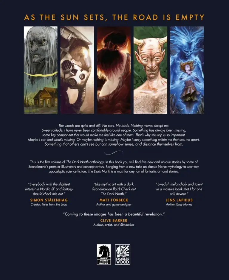 Dark North HC: Fantastic Art and Stories
