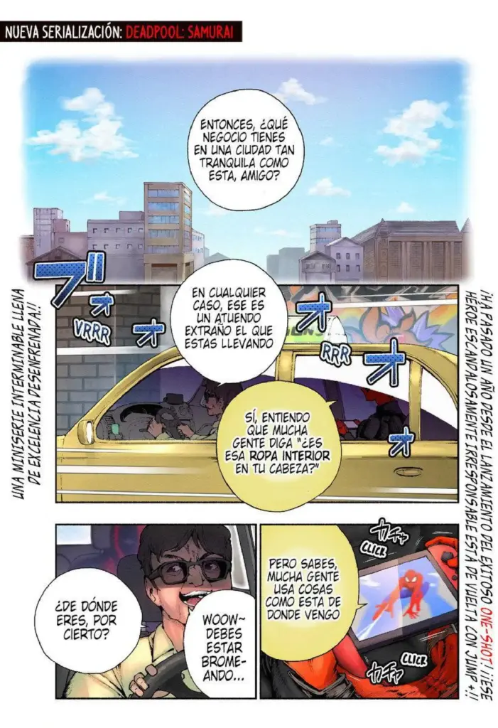 Deadpool Samurai: Capítulo 1.00