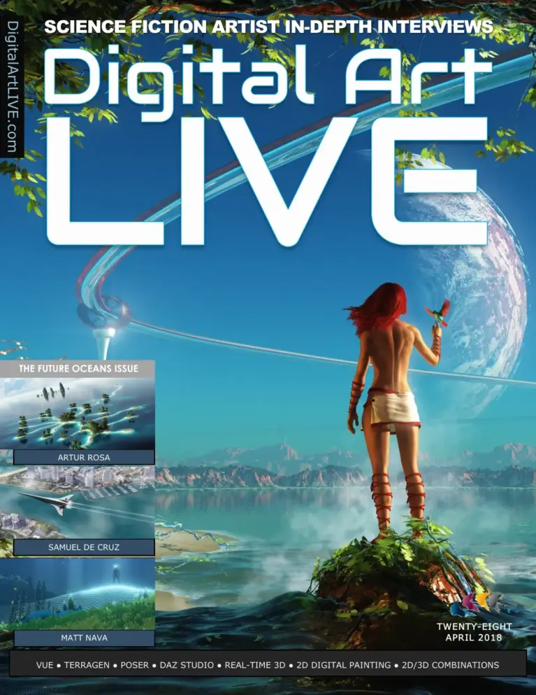 Digital Art Live Issue 28: The Future Oceans Issue