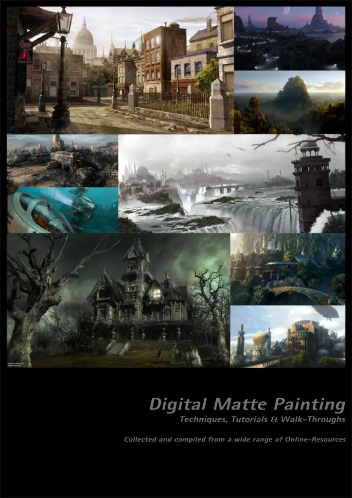Digital Matte Painting: Techniques, Tutorials & Walk-Throughs