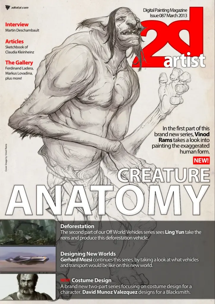 Digital Painting Magazine Issue 087 March 2013
