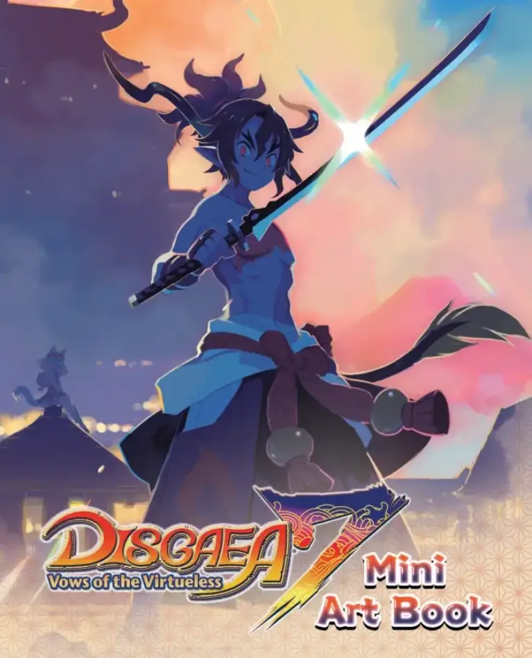 Disgaea 7 Mini Art Book for Nintendo Switch (No Game Included)