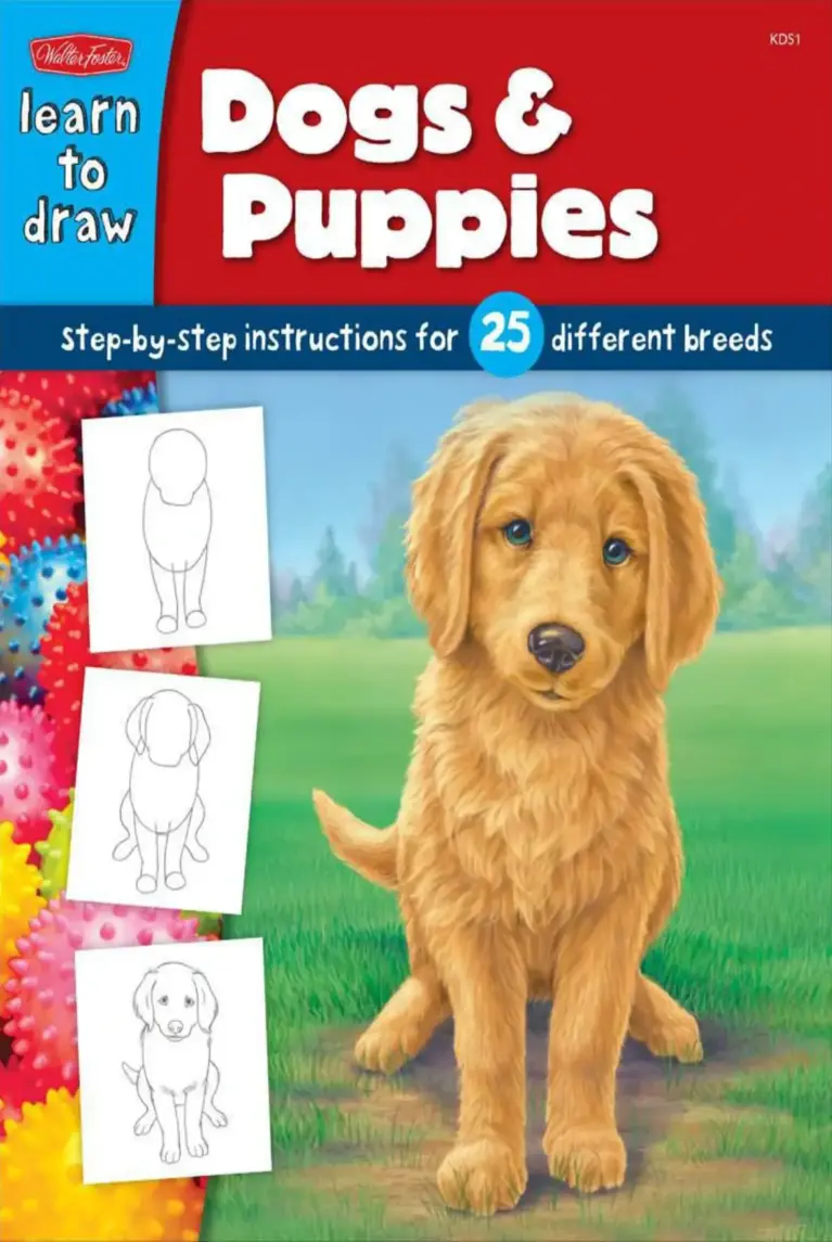 Dogs & Puppies: Learn to Draw