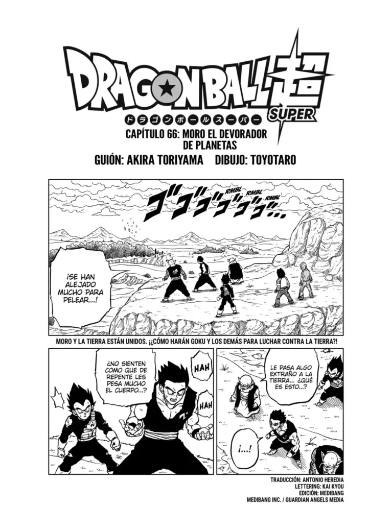 Dragon Ball Super 66: Moro el Devorador de Planetas