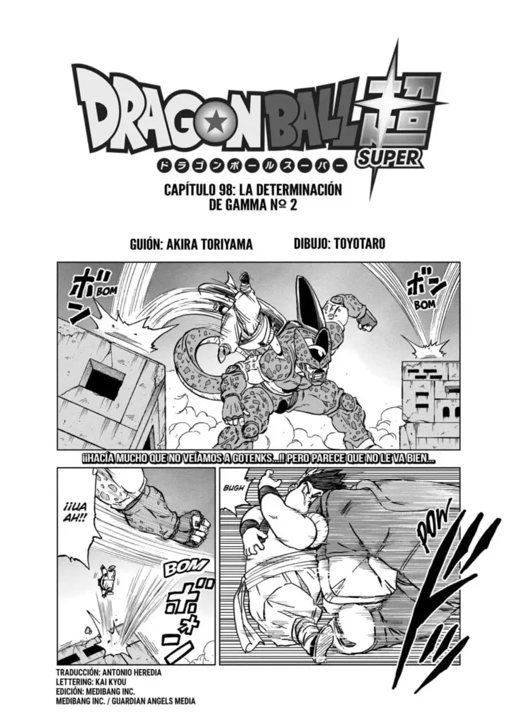 Dragon Ball Super 98: La Determinación de Gamma N.º 2