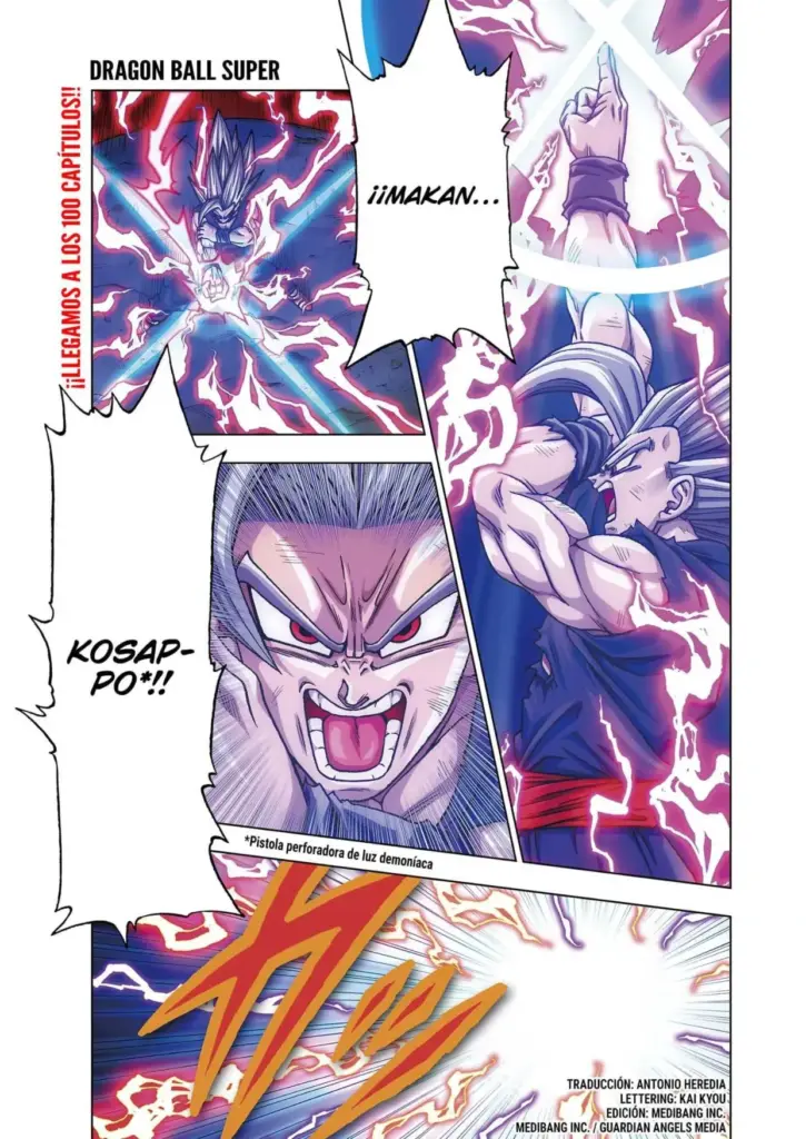Dragon Ball Super: Capítulo 100 – ¡Explota, Makankosappo!