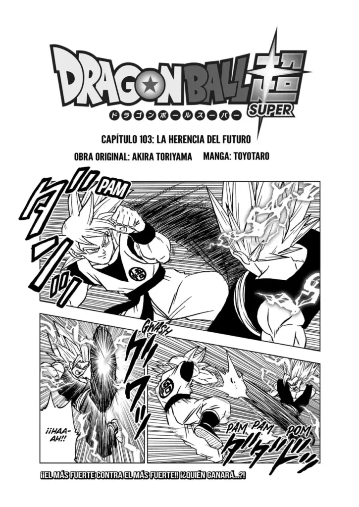 Dragon Ball Super: Capítulo 103 – La Herencia del Futuro