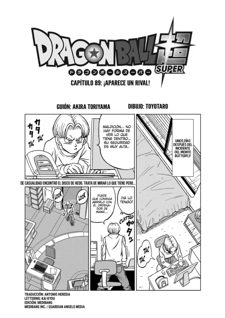 Dragon Ball Super Capítulo 89: ¡Aparece un rival!