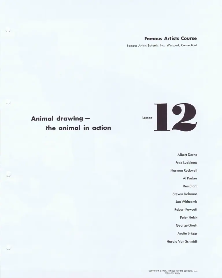 Drawing Animals