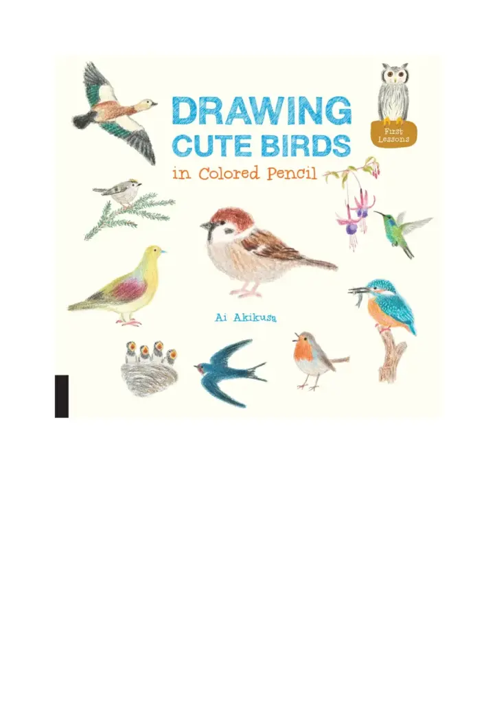 Drawing Cute Birds in Colored Pencil