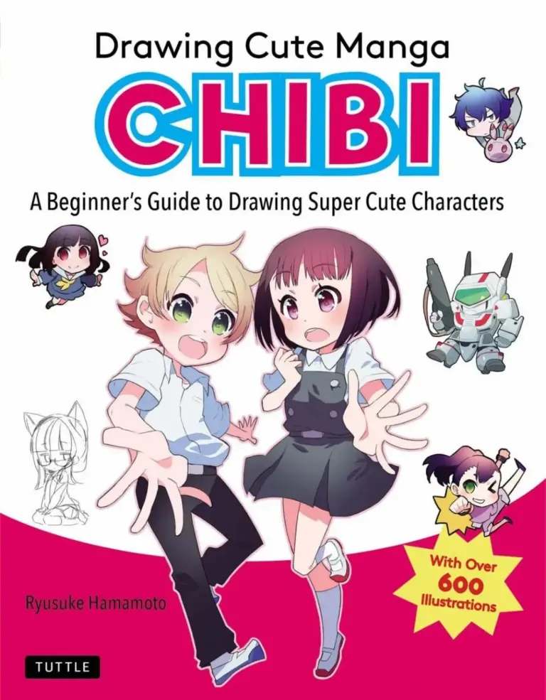 Drawing Cute Manga: A Beginner’s Guide to Drawing Super Cute Characters