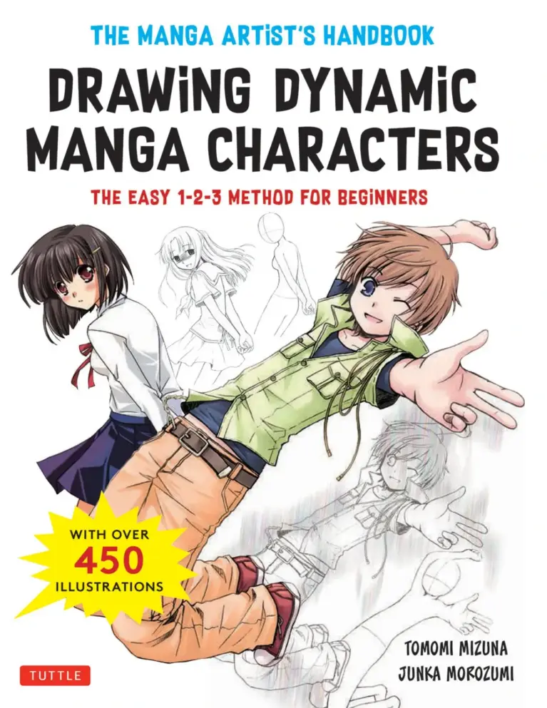 Drawing Dynamic Manga Characters: The Easy 1-2-3 Method for Beginners