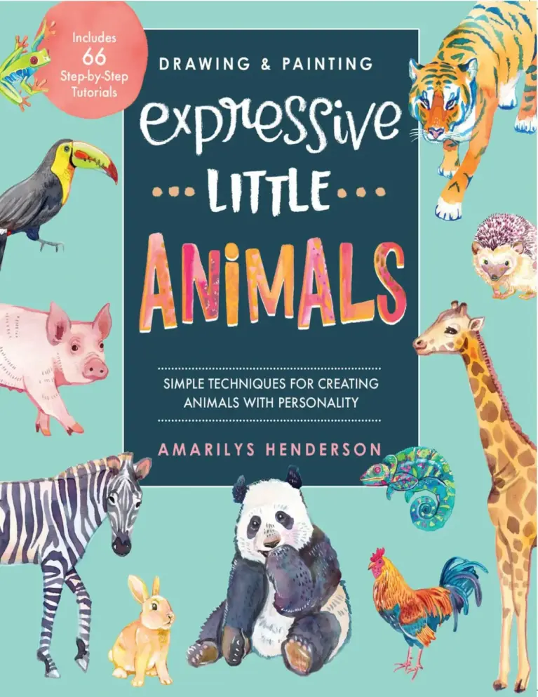 Drawing and Painting Expressive Little Animals