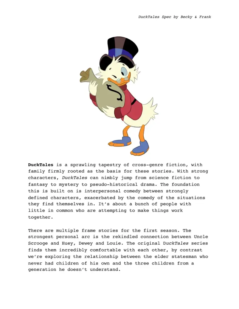 DuckTales Spec