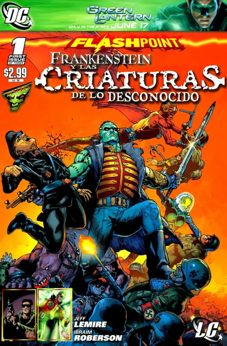 Flashpoint: Frankenstein and the Creatures of the Unknown #1