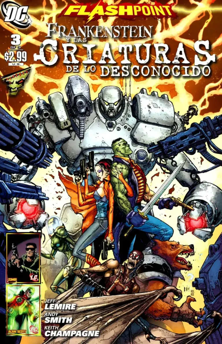 Flashpoint: Frankenstein and the Creatures of the Unknown #3