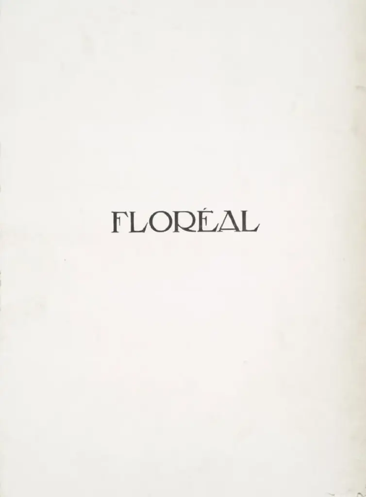 Floréal: Dessins & Coloris Nouveaux
