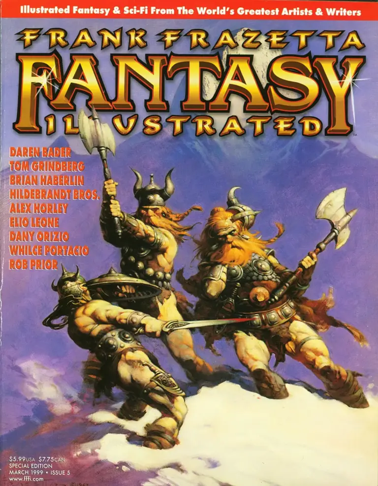 Frank Frazetta Fantasy Illustrated 5