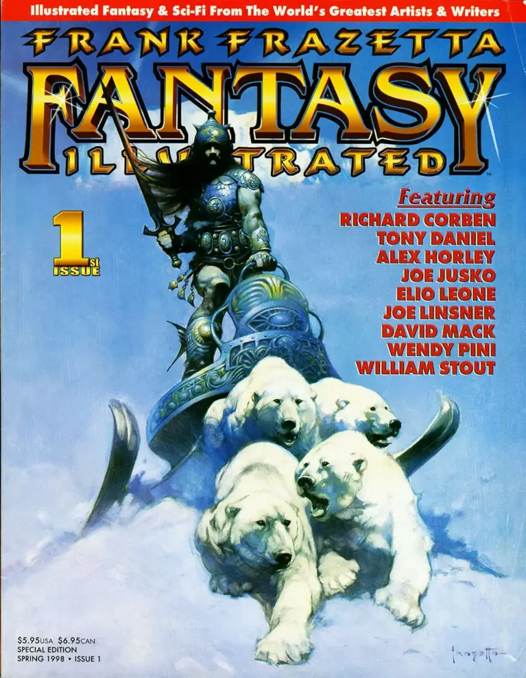 Frank Frazetta Fantasy Illustrated