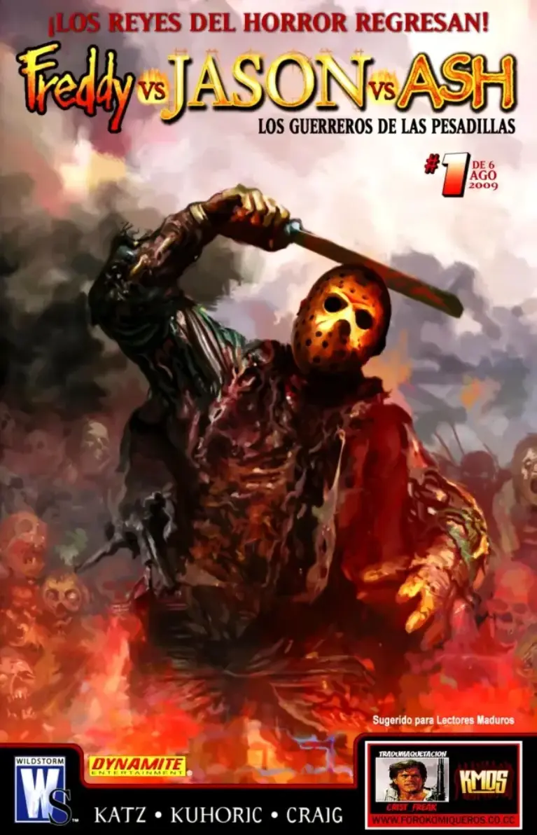 Freddy Vs. Jason Vs. Ash: The Nightmare Warriors 001