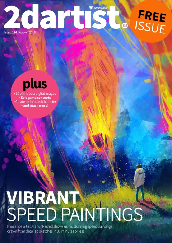 Free Issue: 2DArtist Issue 116 – August 2015 (Download Only)