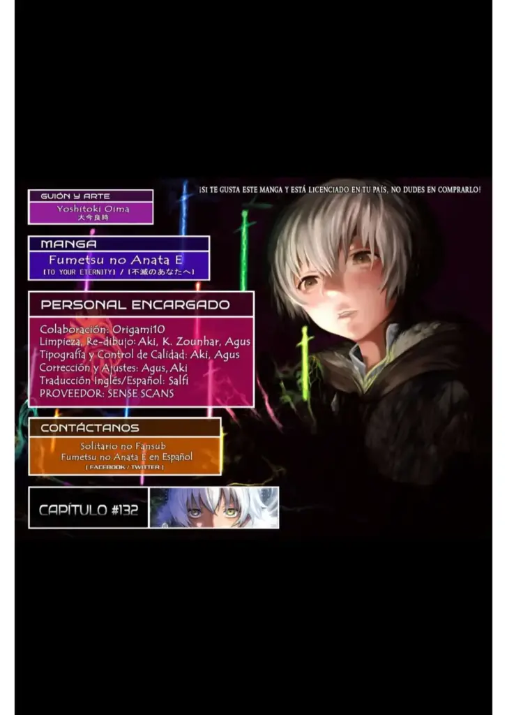 Fumetsu no Anata e – Capítulo 2