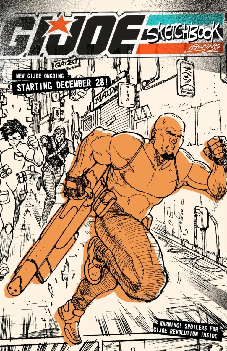 G.I. Joe Sketchbook