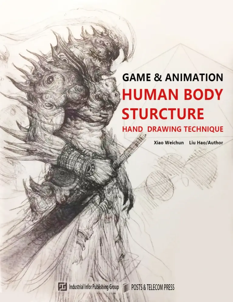 Game & Animation Human Body Structure: Hand Drawing Technique