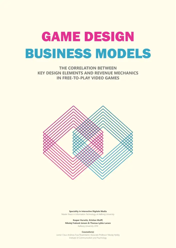 Game Design Business Models