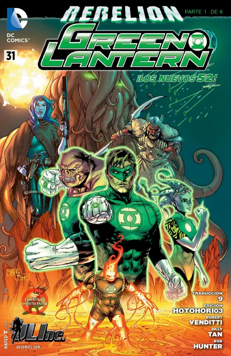 Green Lantern Uprising #01