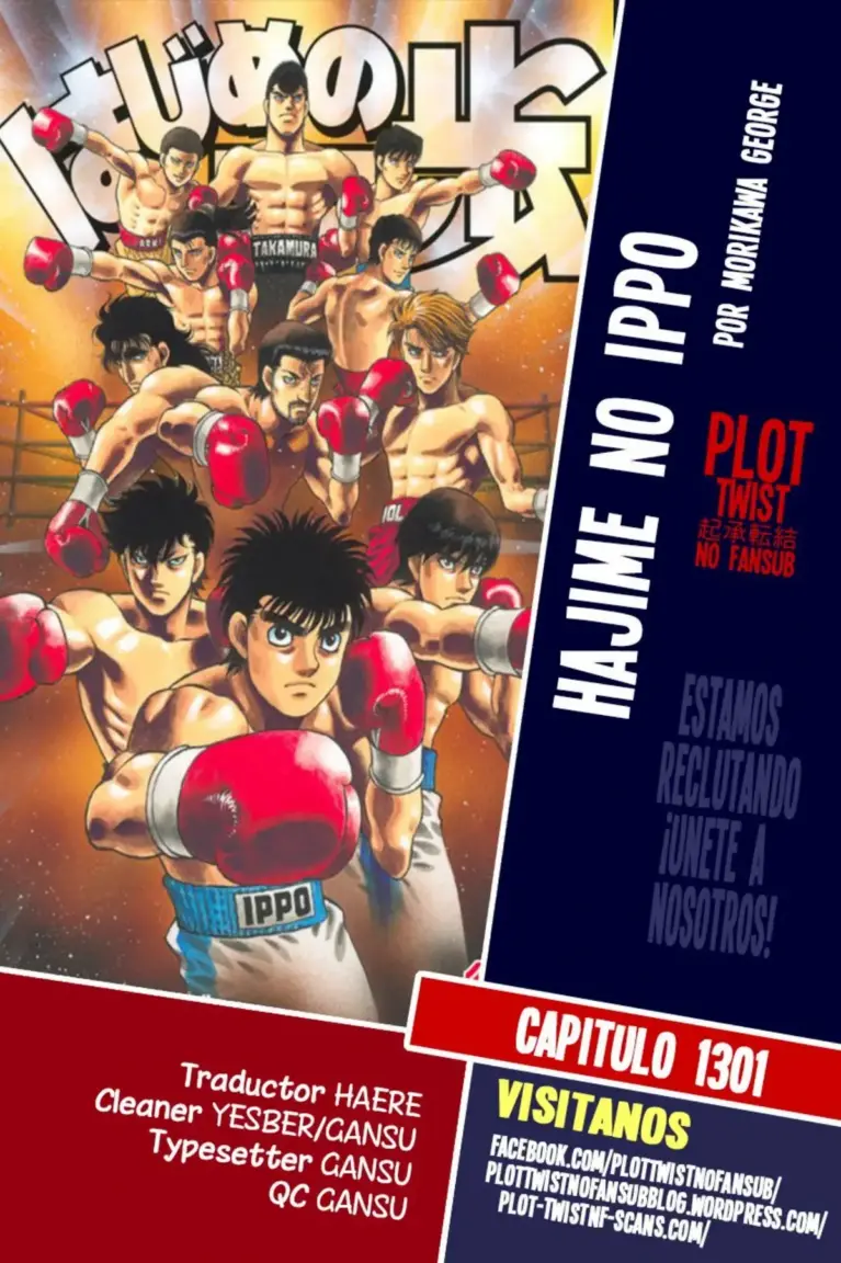 Hajime no Ippo: Capítulos 1301-1350