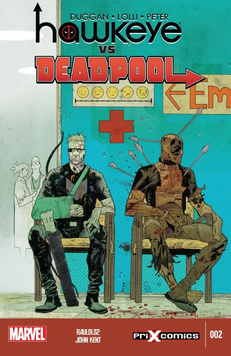 Hawkeye vs Deadpool 002