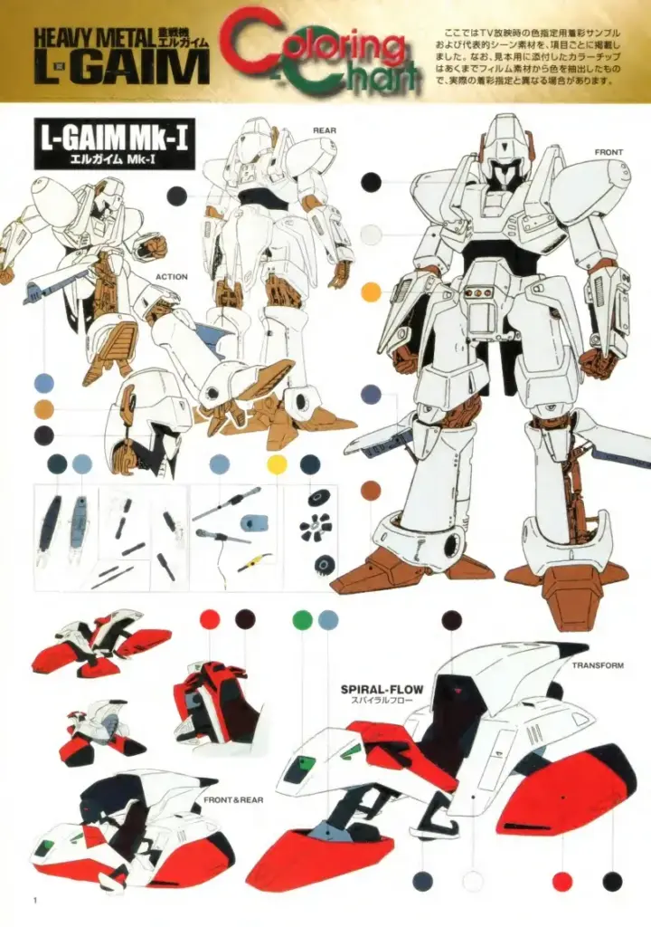 Heavy Metal L-Gaim: Heavy Metal Perfect Analytics Illustration Art Book