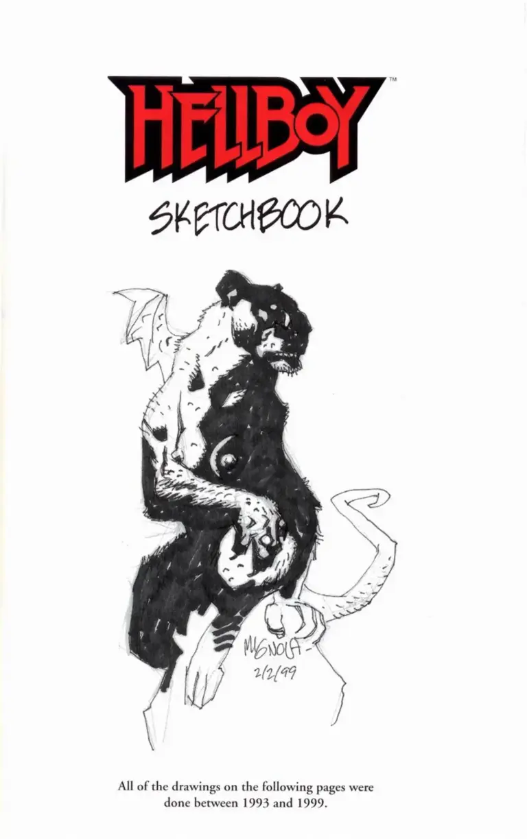 Hellboy Sketchbook 1993-1999