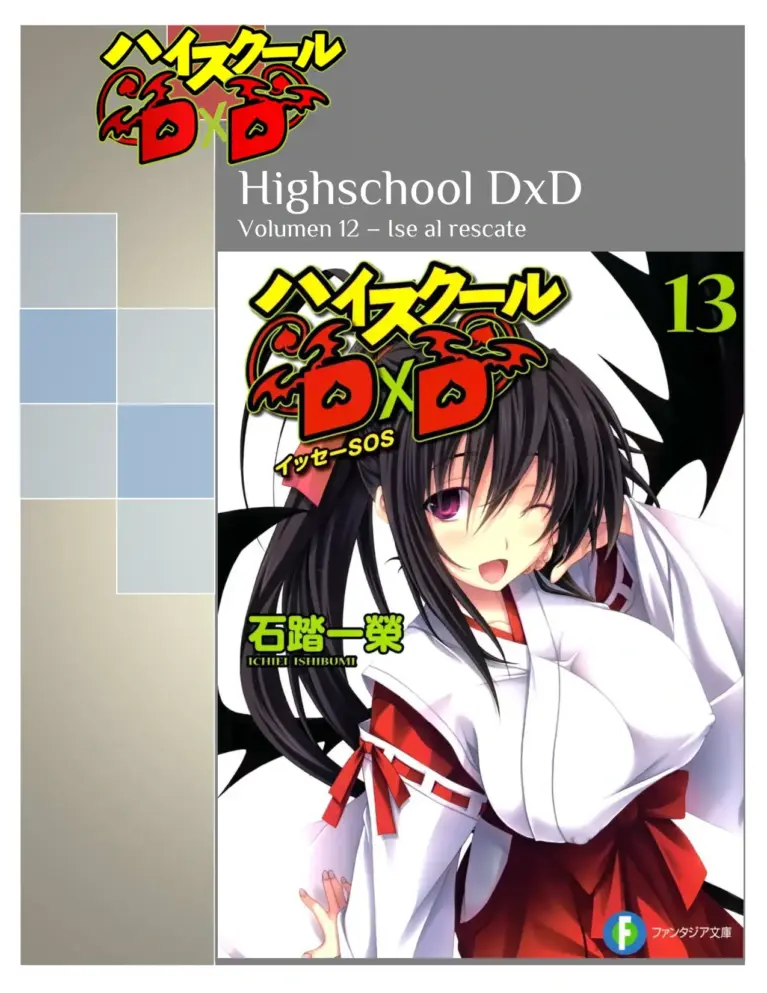 Highschool DxD Volumen 12 – Ise Al Rescate