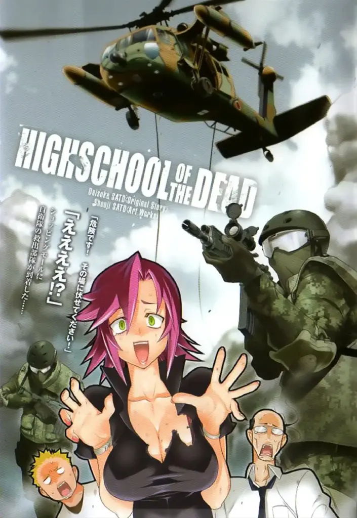 Highschool of the Dead: Cap 23-25