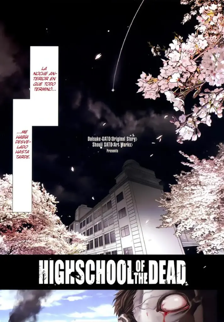Highschool of the Dead: Capítulos 01–03