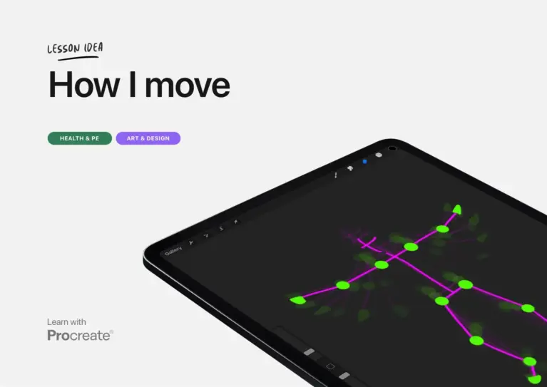 How I Move: Procreate Lesson Idea