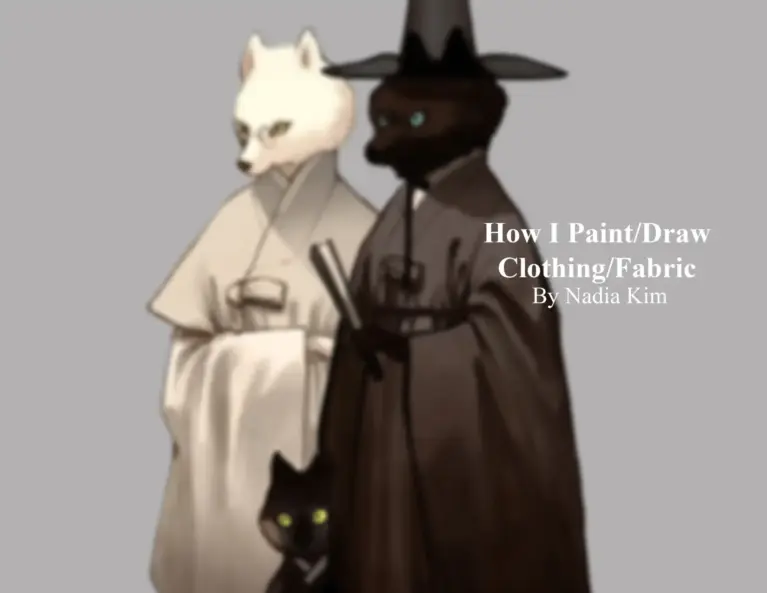 How I Paint/Draw Clothing/Fabric