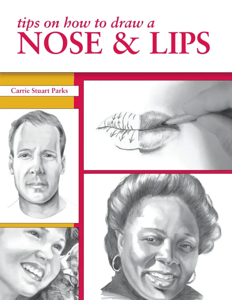 How To Draw Noses And Lips