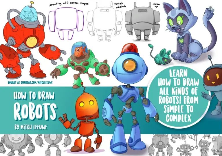 How To Draw Robots