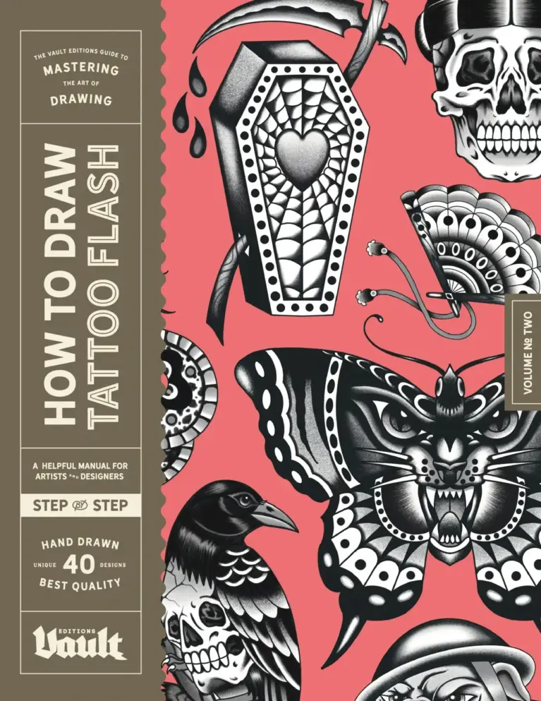 How To Draw Tattoo Flash: A Step-By-Step Guide, Volume 2