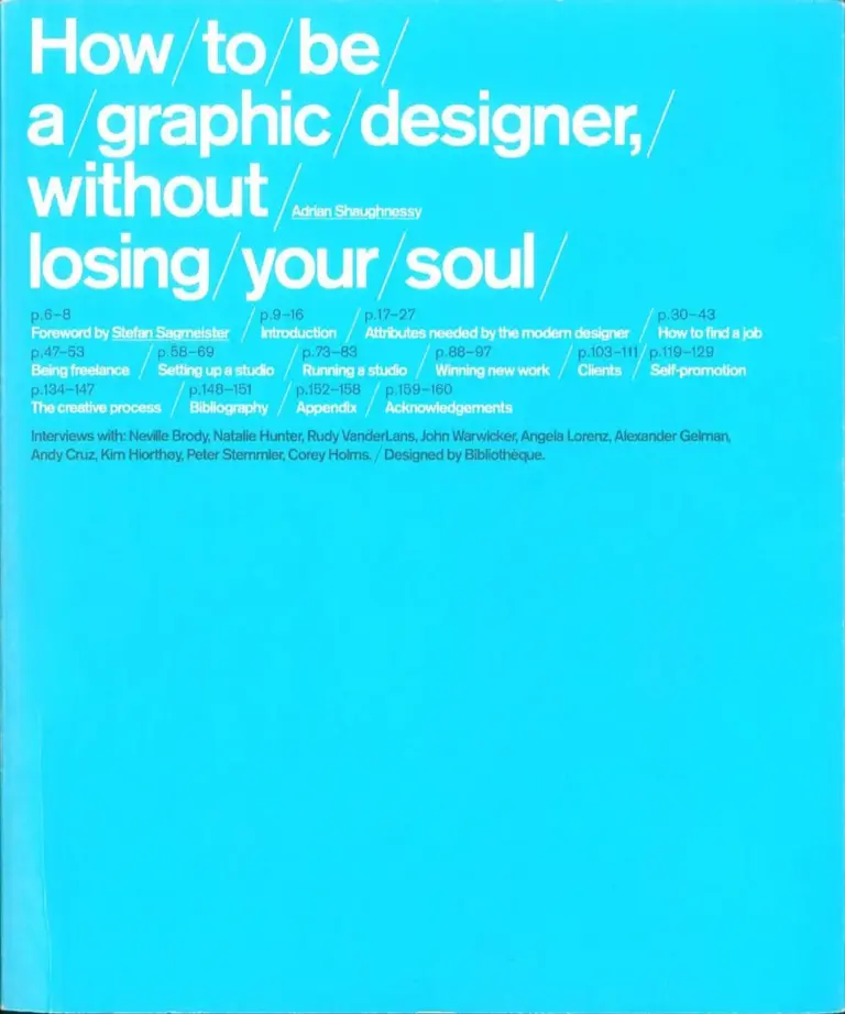 How to Be a Graphic Designer Without Losing Your Soul