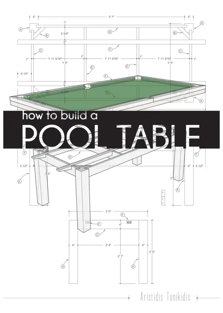How to Build a Pool Table