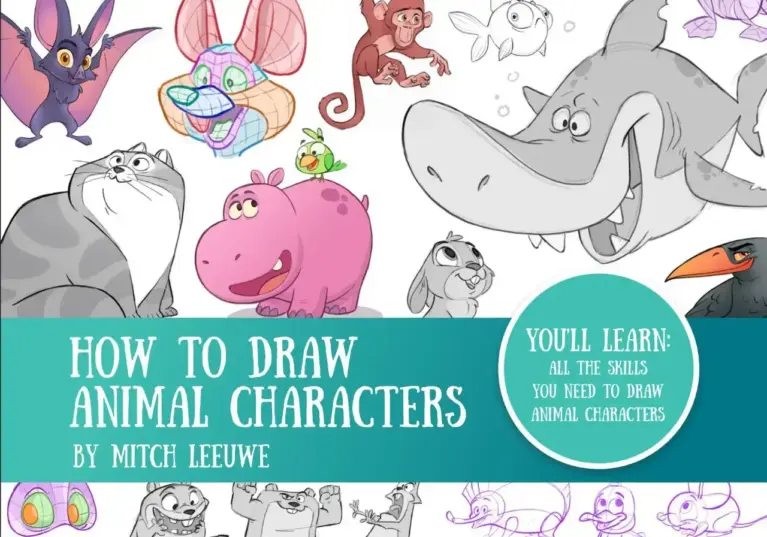 How to Draw Animal Characters
