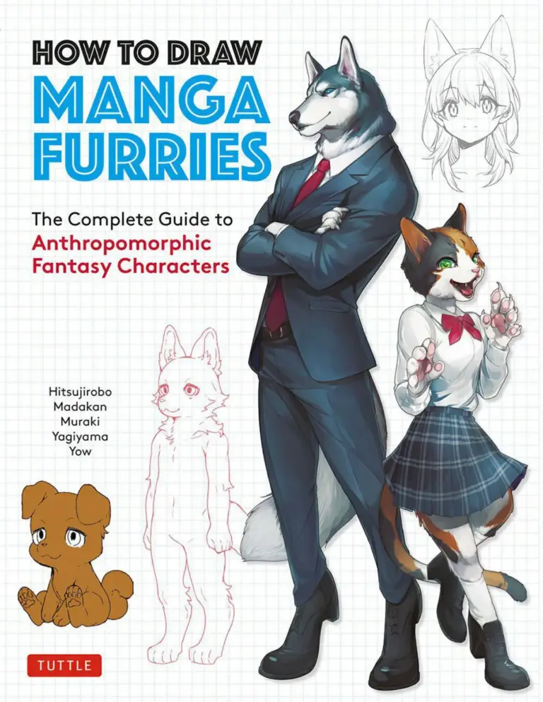 How to Draw Manga Furries: The Complete Guide to Anthropomorphic Fantasy Characters