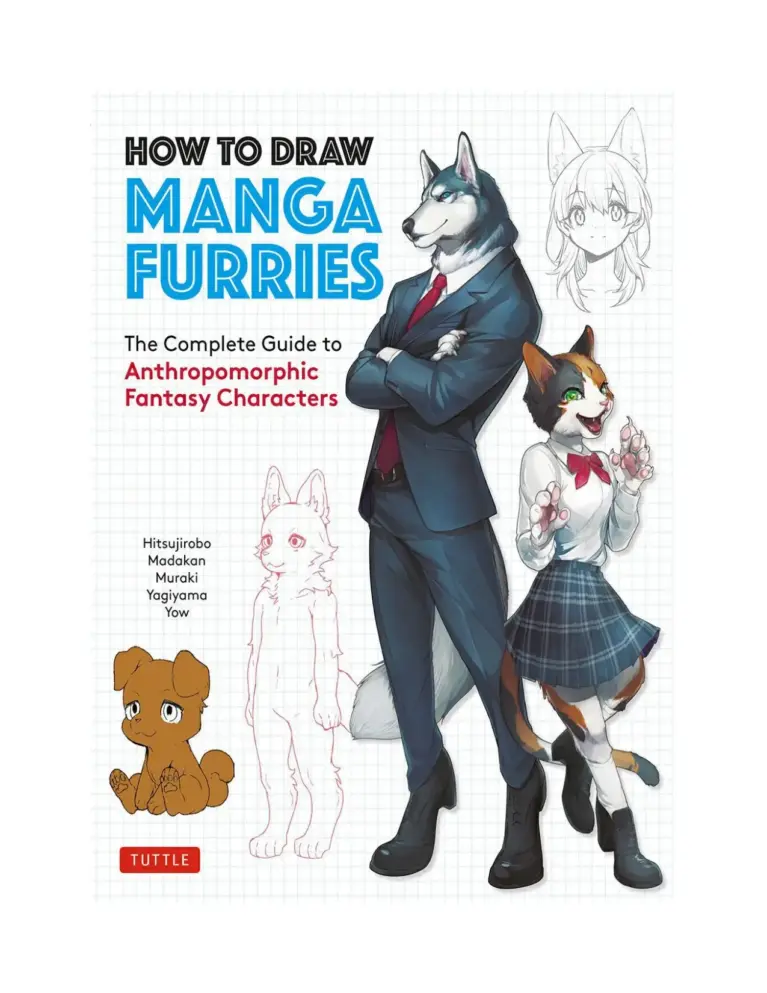 How to Draw Manga Furries: The Complete Guide to Anthropomorphic Fantasy Characters