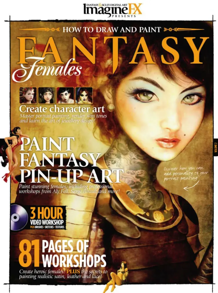 How to Draw and Paint Fantasy Females Volume 2