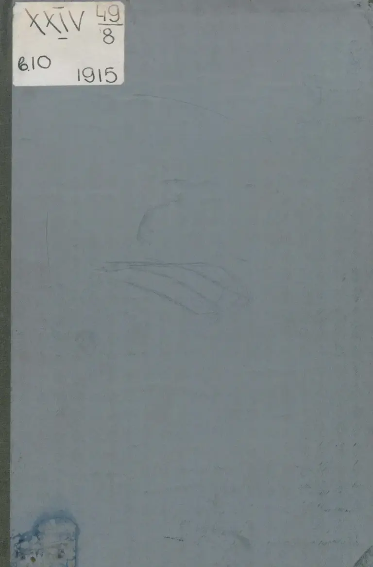 Ежегодник Общества архитекторов-художников. Выпуск 10 (1915)